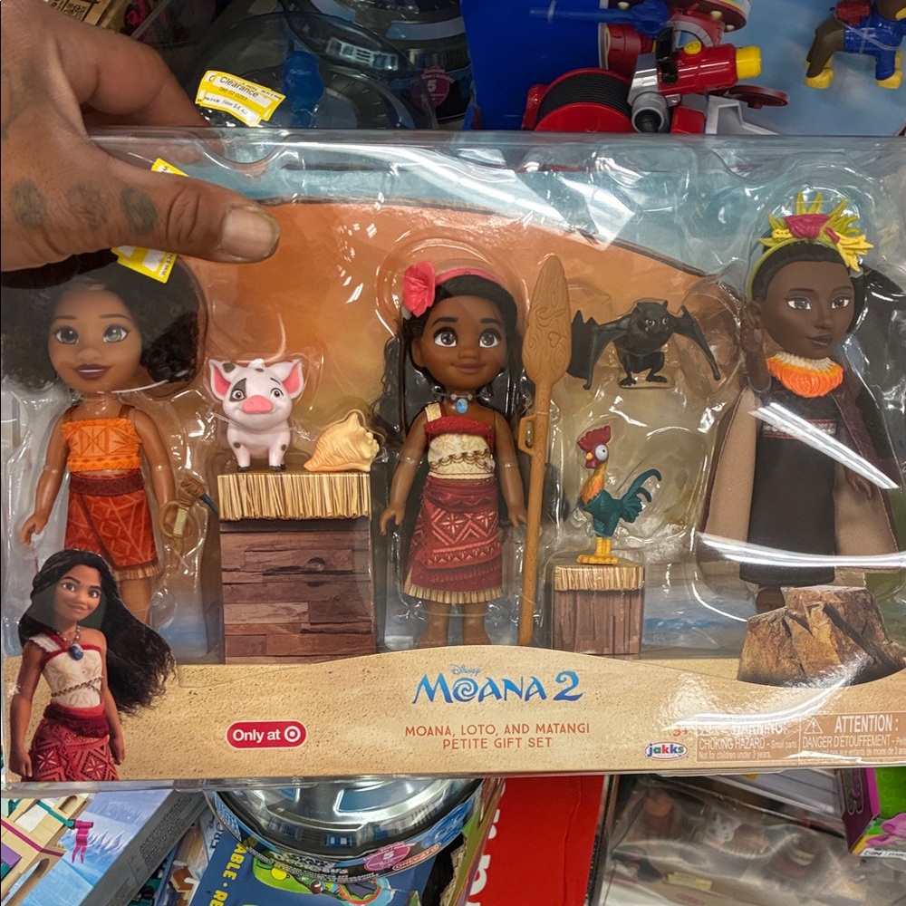 Disney Moana 2 Petite Gift Set - Brown, Red, Black